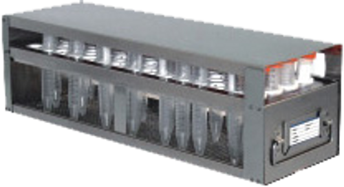 stainless steel laboratory freezer rack with drawer for 15ml centrifuge tubes holds