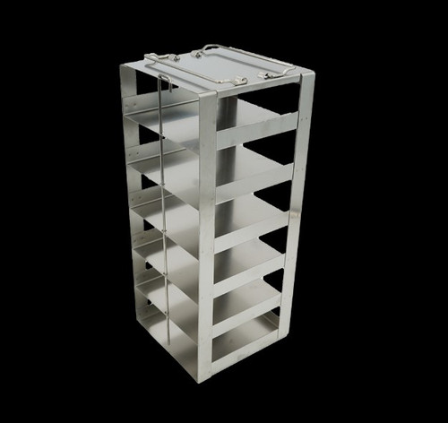 stainless steel laboratory vertical freezer rack for chest freezer 2 boxes 