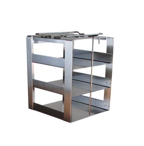 laboratory freezer rack vertical rack for chest freezer 2 boxes capacity 3 cryo boxes 