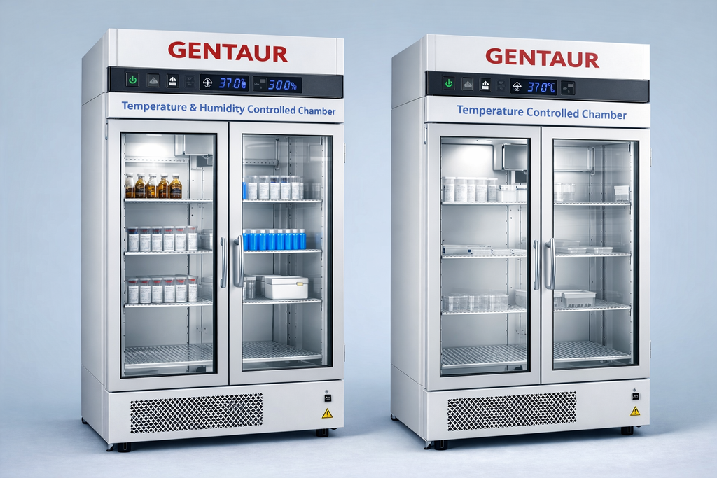 Stability Chamber & GMP Model (PLC Controlled Stability Test Chamber with capacity of 100 litres &GMP Model.)