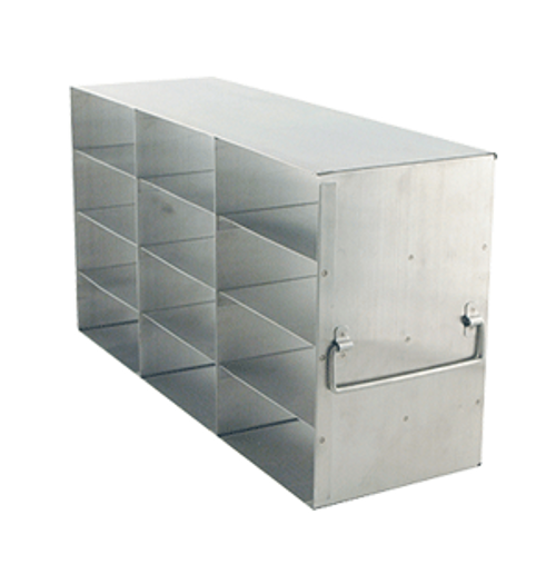 [A-FR-2-12] stainless steel laboratory freezer rack for 2 inch cryo boxes 